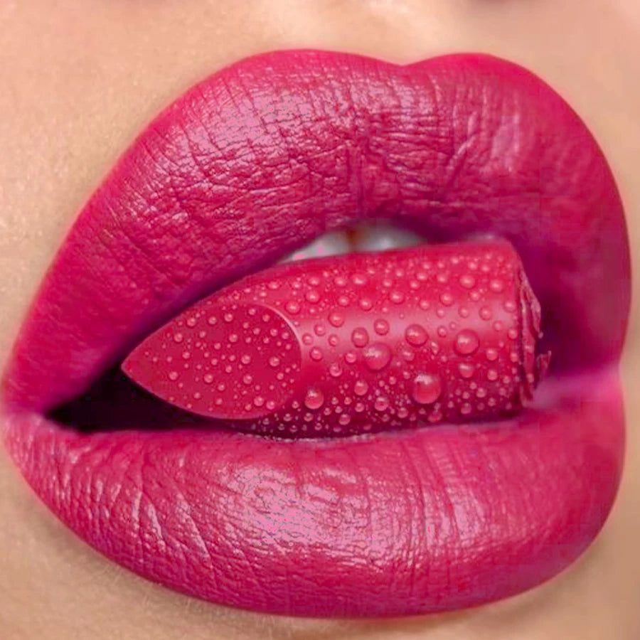 Nude Lipstick Waterproof Lipliner Pen Sexy Matte Contour Lip Tint Qme