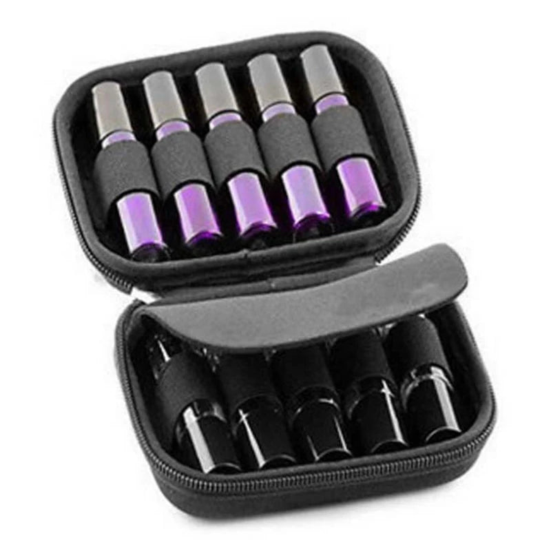 Makeup Case 10 Slots Universal Essential Oil Storage Bag Aroma Bottle Qme