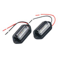 LED License Plate Light SUV Truck Trailer Van Tag Step Lamp Taillight Qme 1 set