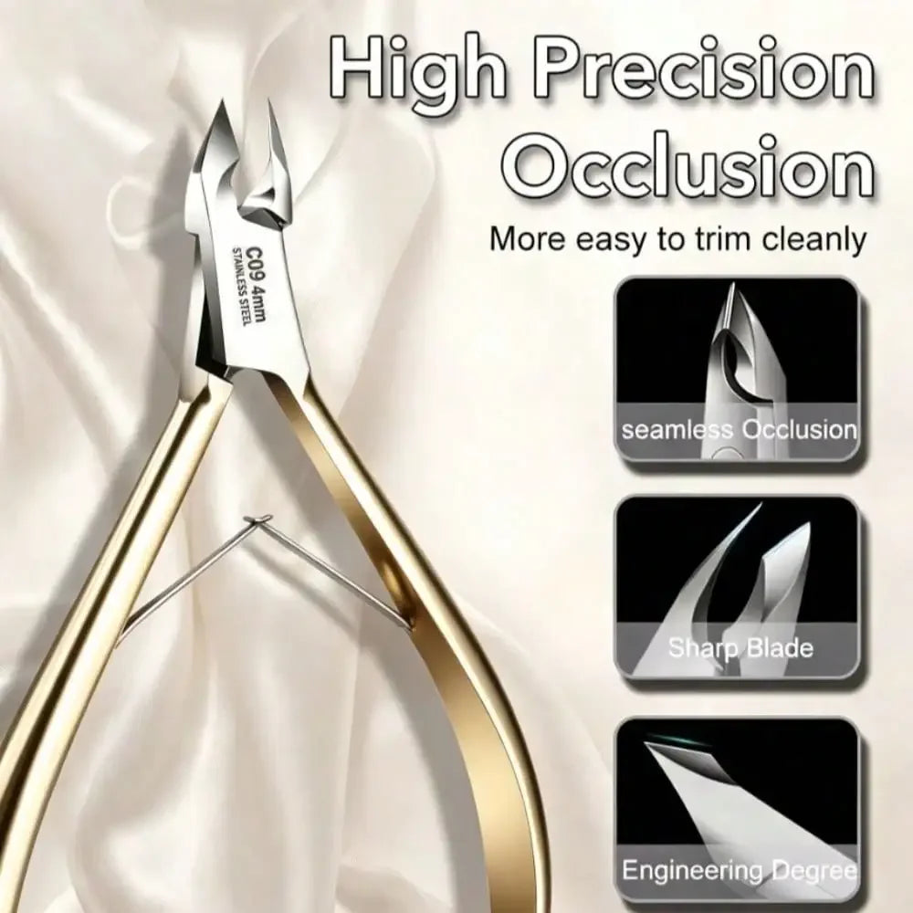 Professional Manicure Tools Sharp Blade Cuticle Nippers Nail Hangnail Qme