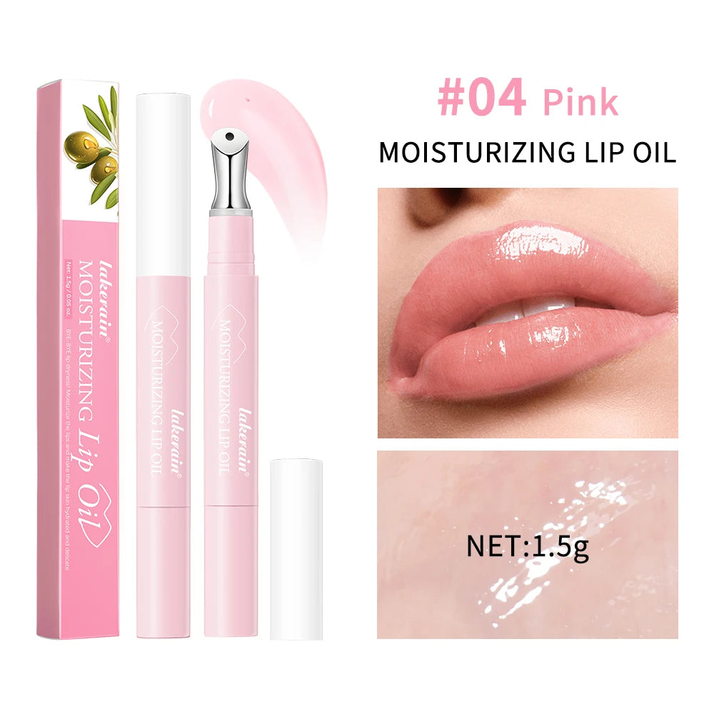 Moisturizing Lip Essence Pen Honey Dew Oil Watery Glossy Gloss Makes Qme 04 Pink
