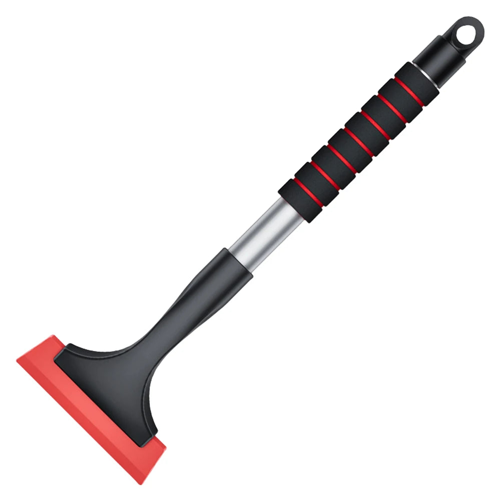 Auto Ice Remover with Sponge Handle Car Defrosting Snow Removal Tool Car Snow Shovel Windscreen Protection Accessories Qme Red