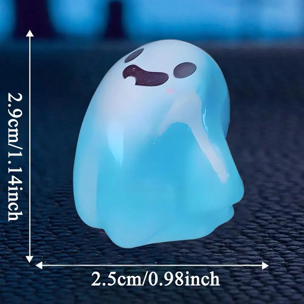 Miniature Ghost Figurines Luminous Resin Figures Small Garden Decor Qme E China Mainland