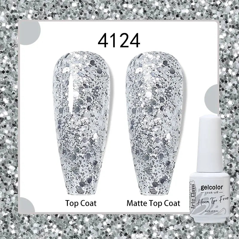 Arte Clavo HEMA TPO White Bottle 180 Colors Series Semi-permanent Gel