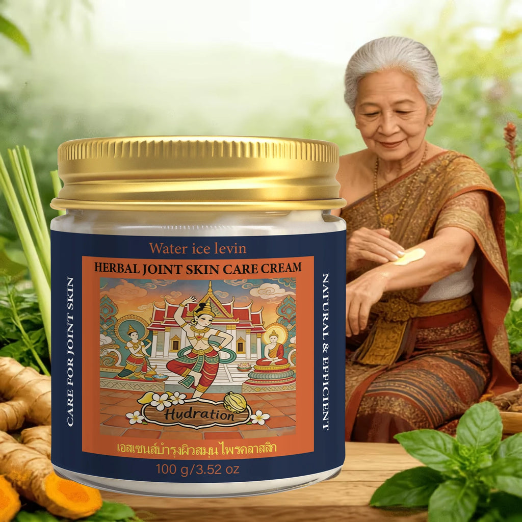 Herbal Joint Care Body Cream - Thai Traditional Formula, Moisturizing & Firming Skin Qme