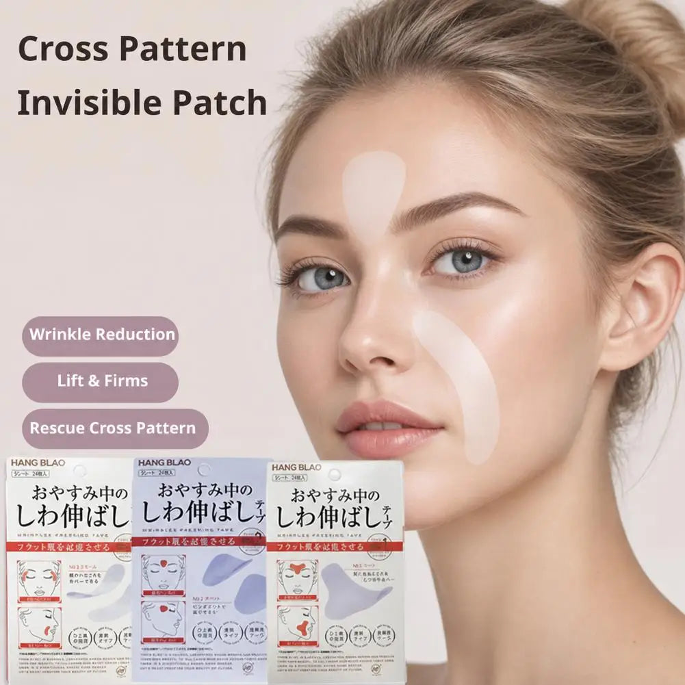 Face Skin Care Lift Up Tape Wrinkle Patches Firming Facial Skincare Qme
