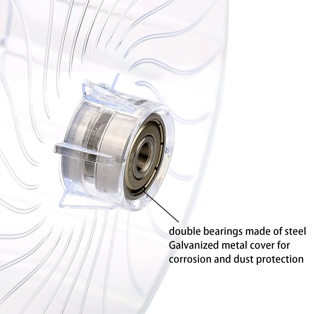 Silent Hamster Wheel Small Double-Bearing Quiet Spinner Gerbil Small Animals Running Wheel for Mice Dwarf Animals Pets Cage Qme