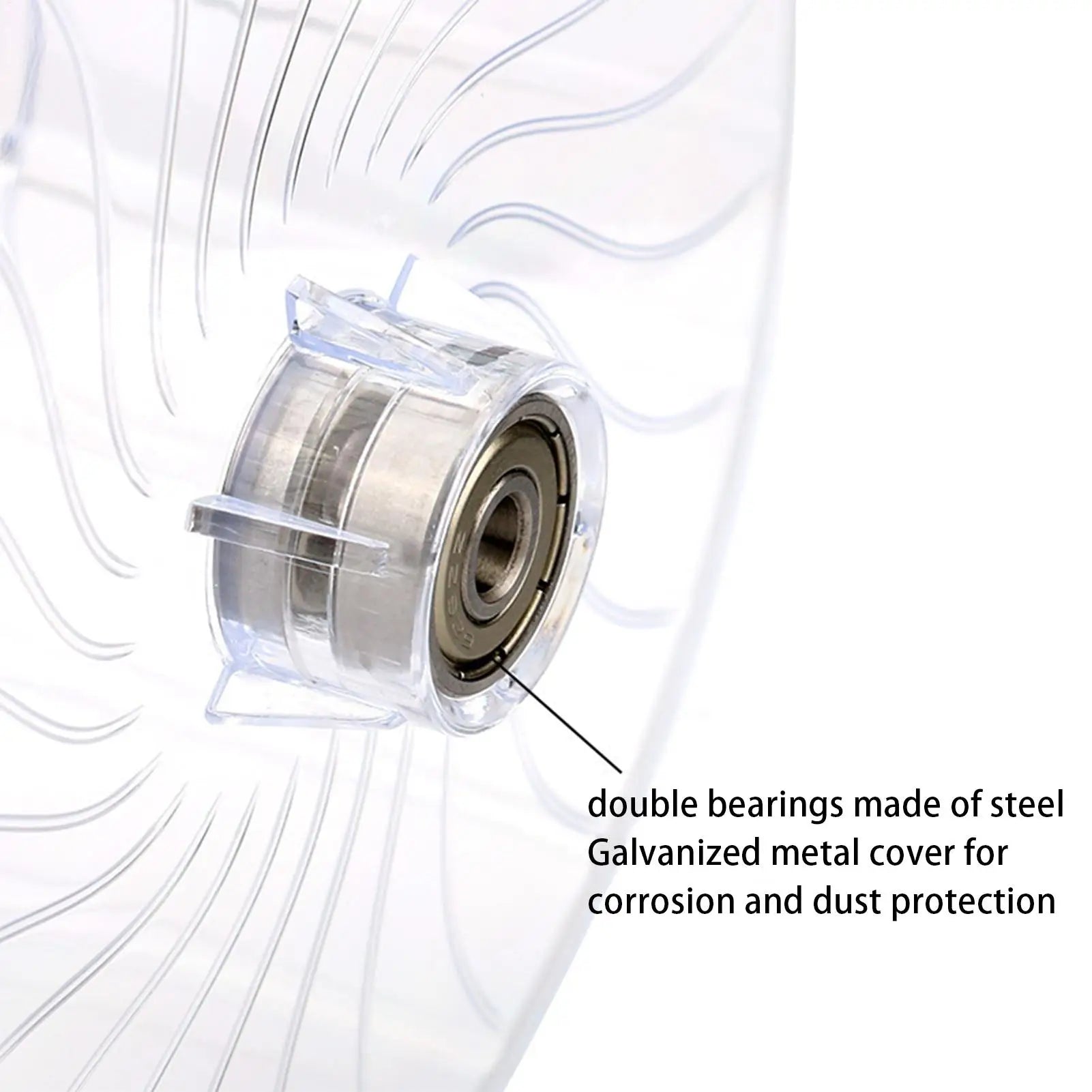Silent Hamster Wheel Small Double-Bearing Quiet Spinner Gerbil Small Animals Running Wheel for Mice Dwarf Animals Pets Cage Qme