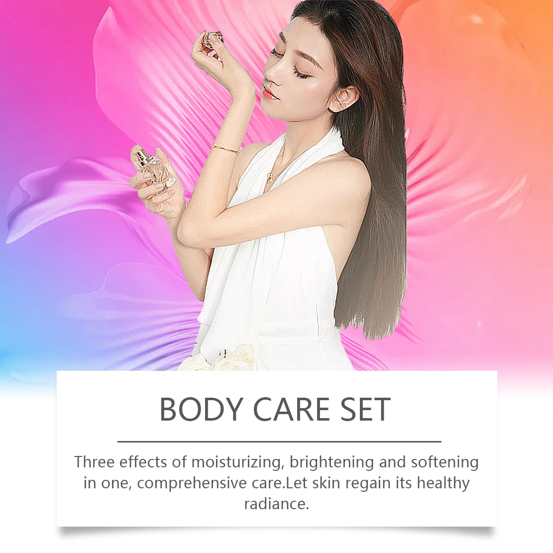Christmas Scented Body Care Set Moisturizing Fragrance Body Spray & Lotion Long Lasting Fragrance Smoothing Body Repairing Dry Qme