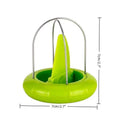 CC11Kiwi Cutter Peeler Slicer Kitchen Detachable Gadgets Stainless Qme Green