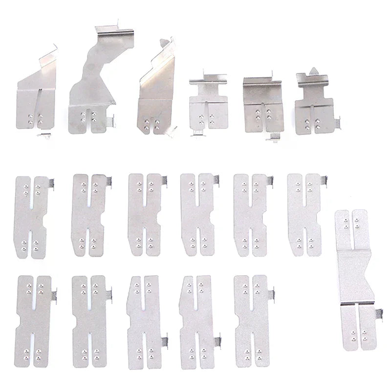 Lithium Battery Case 15x18650 Cell Holder BMS PCBA Nickel Connector Qme Default Title