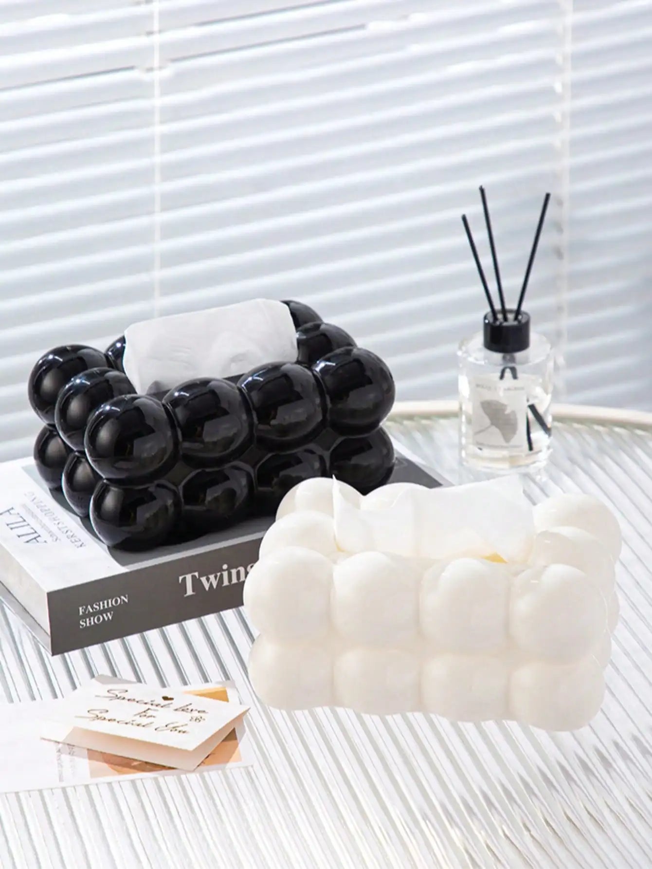 Light Luxury Value Marshmallow Tissue Box Home Living Room Storage Qme