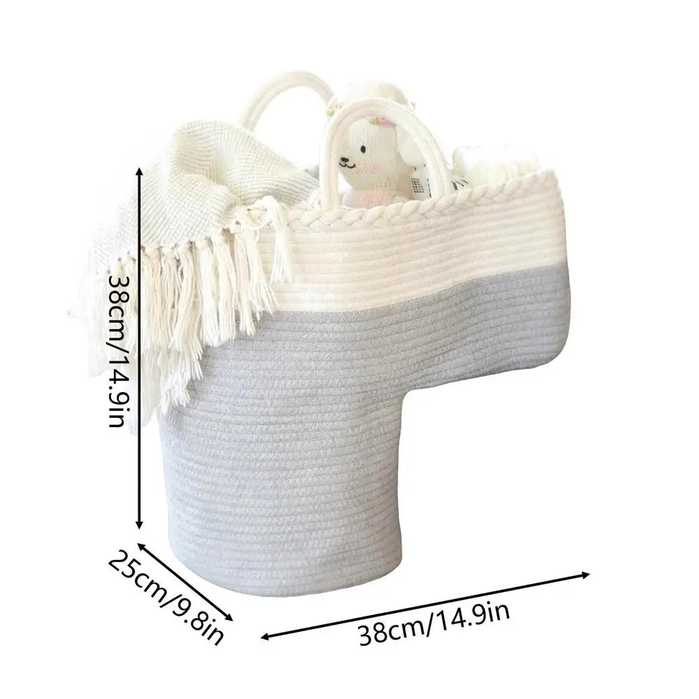 Stair Basket Foldable Woven Large Capacity Step Organizers Staircase Dirty Clothes Basket For Tools Office Apartment Household Qme 02 China Mainland
