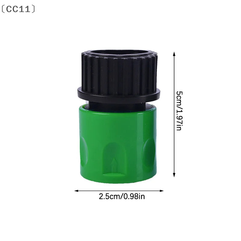 CC115Pcs Garden Hose Quick Connector 3 Internal External Threaded Qme
