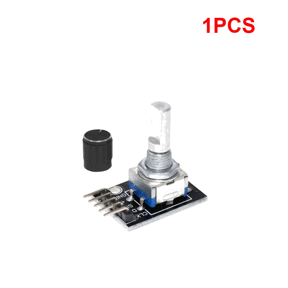 360 Degree Rotary Encoder Module HW-040 Brick Sensor Development Board with Push Button for Arduino 1-8PCS Qme 1PC