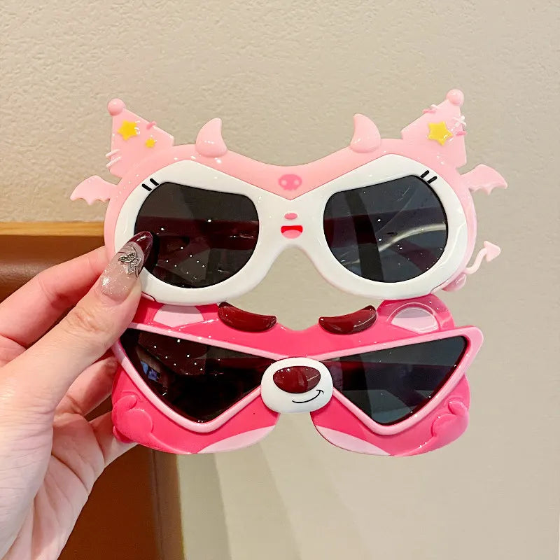 Hello Kitty Kuromi Cartoon Sunglasses Student Sun Protection Polarized