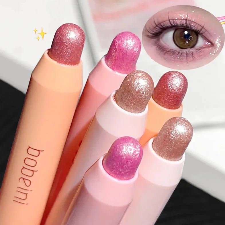 Lazy Eyeshadow Pen Single-ended Highlighter Pearlescent Shimmer Help Qme