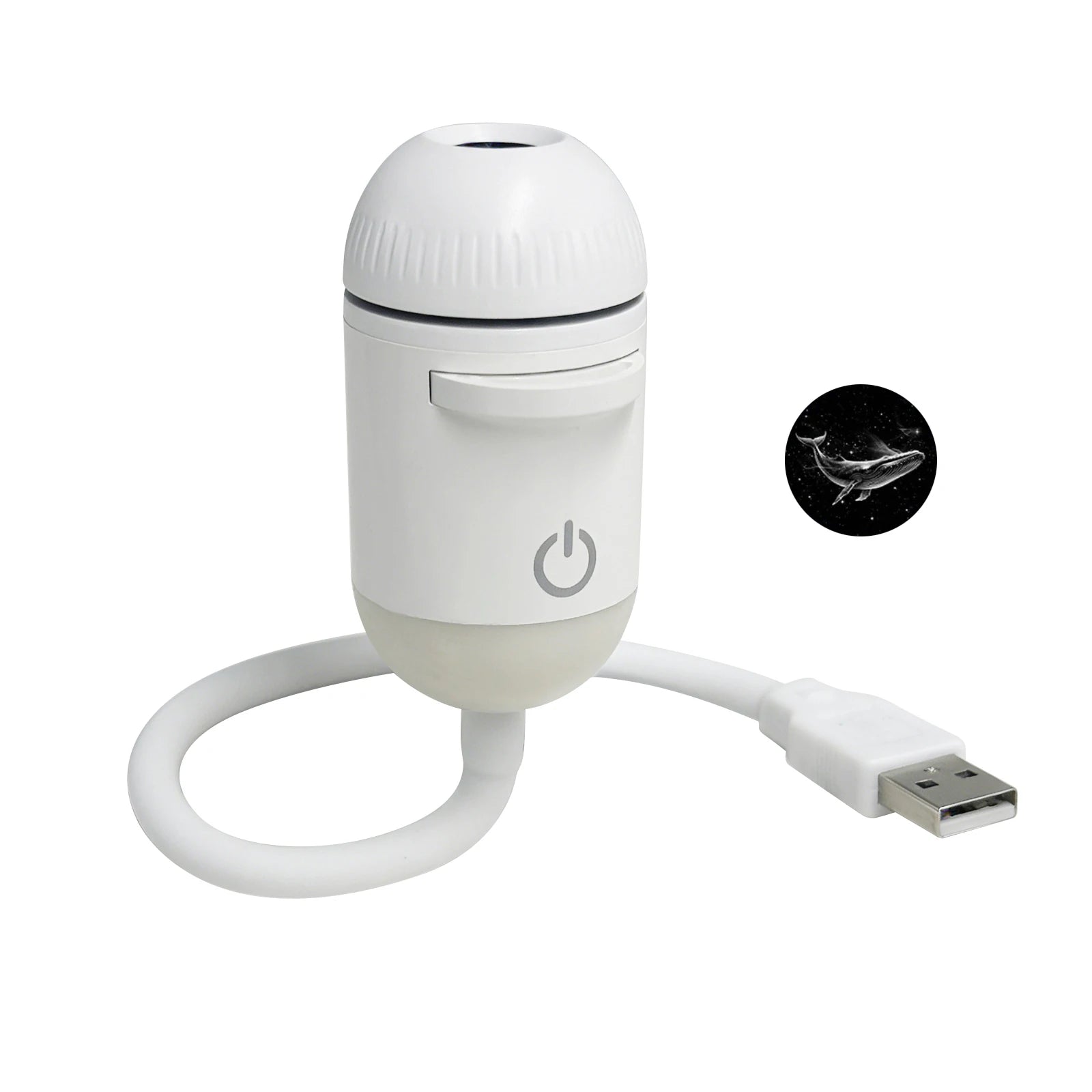 2-in-1 Galaxy Projector Night Light With Slides Starry Night Light Dual Mode USB Starry Atmosphere Light For Bedroom Sleep Decor Qme Style H