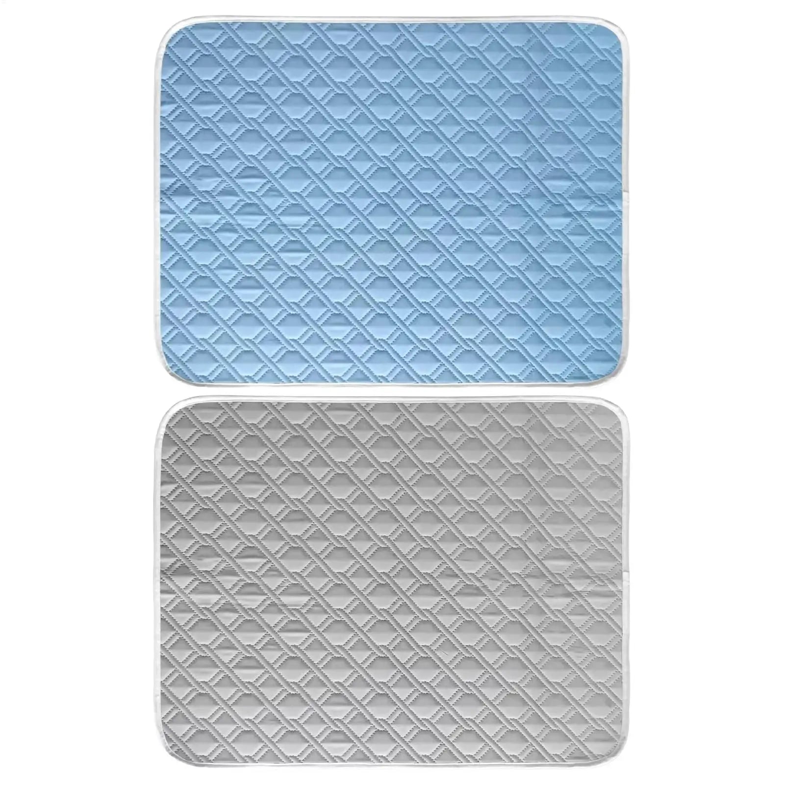 Cooling Pad For Dog Sweat Absorbent Sleeping Rug 45x35cm Soft Self Cooling Pet Mat For Small Medium Large Dog Kitten Qme