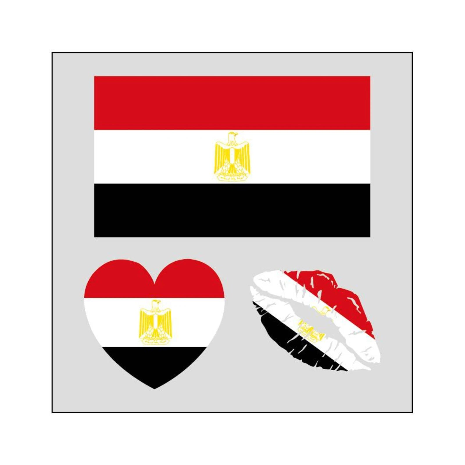 National Flag Football Fan Temporary Tattoos Face Body Decorative Stickers Event Cheering Props Suitable for Adults and Children Qme R