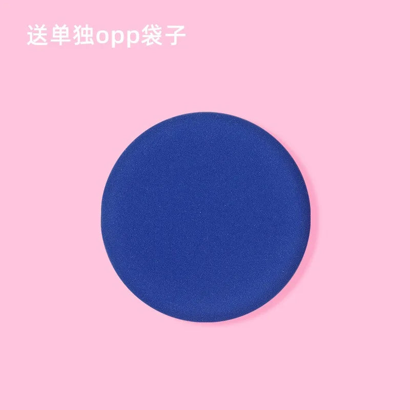 10 Cushion Foundation Powder Puff Air Makeup Puffs Round Sponges 4 Qme blue