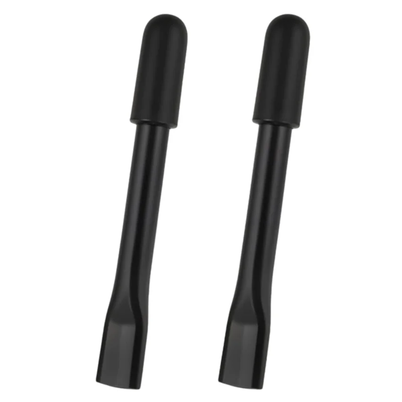 A02F-2Pcs Wheelchair Brake Handle Extensions, Wheelchair Brake Extenders Power Chair For Heavy Reclining Wheelchairs Qme Black NONE