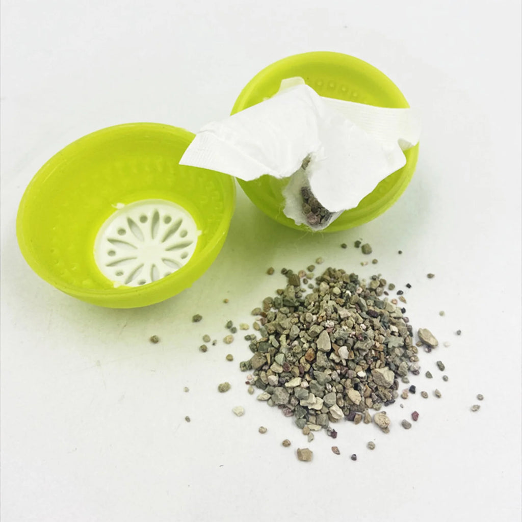 3Pcs Fridge Balls Refrigerator Ball Absorb Moisture Remove Odors Fridge Deodorizer Ball for Kitchen Home Kitchen Qme