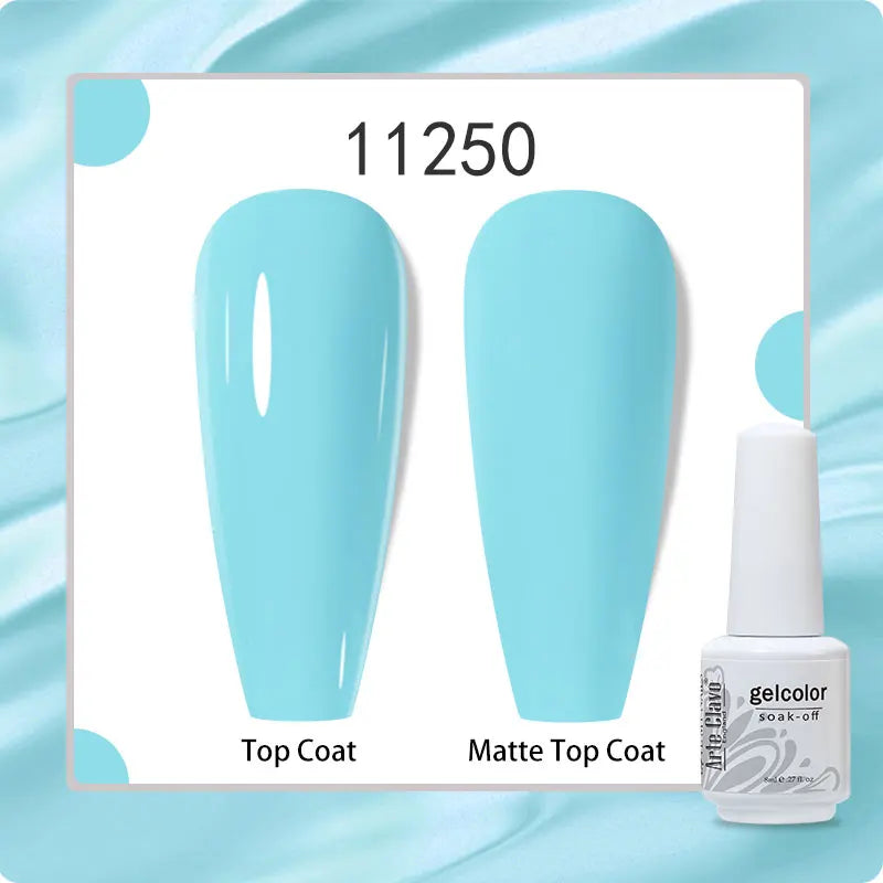 Arte Clavo Soak Off UV Gel Nail Polish Cosmetics Art Manicure Nails Qme 11250