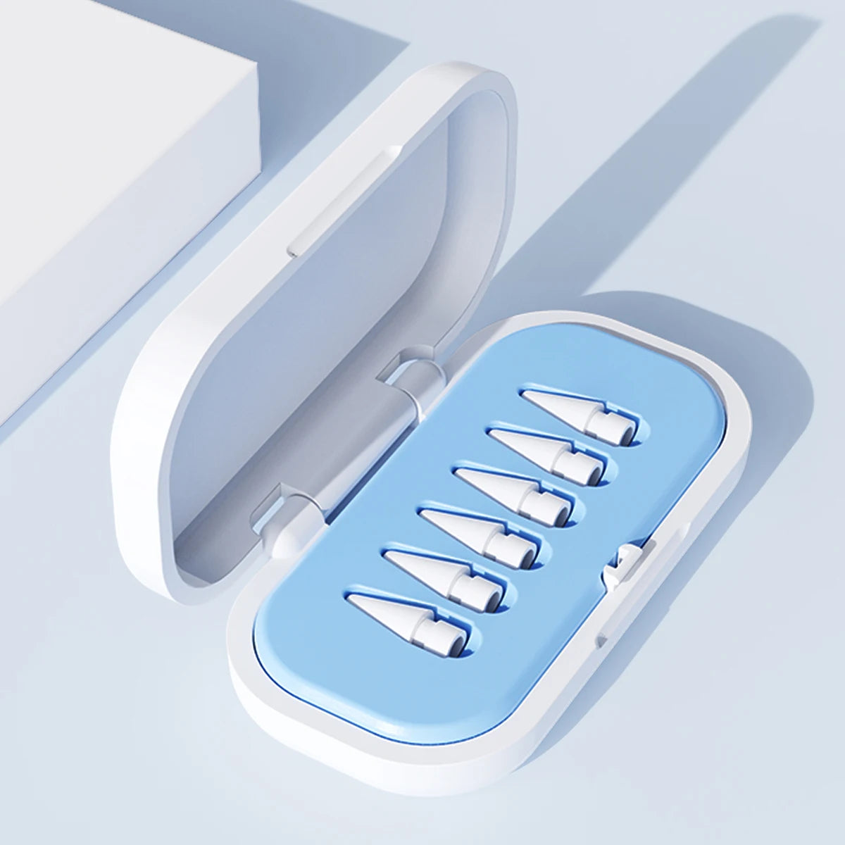 1 Replacement Pencil Tip Storage Box Compatible Apple's First Second Qme
