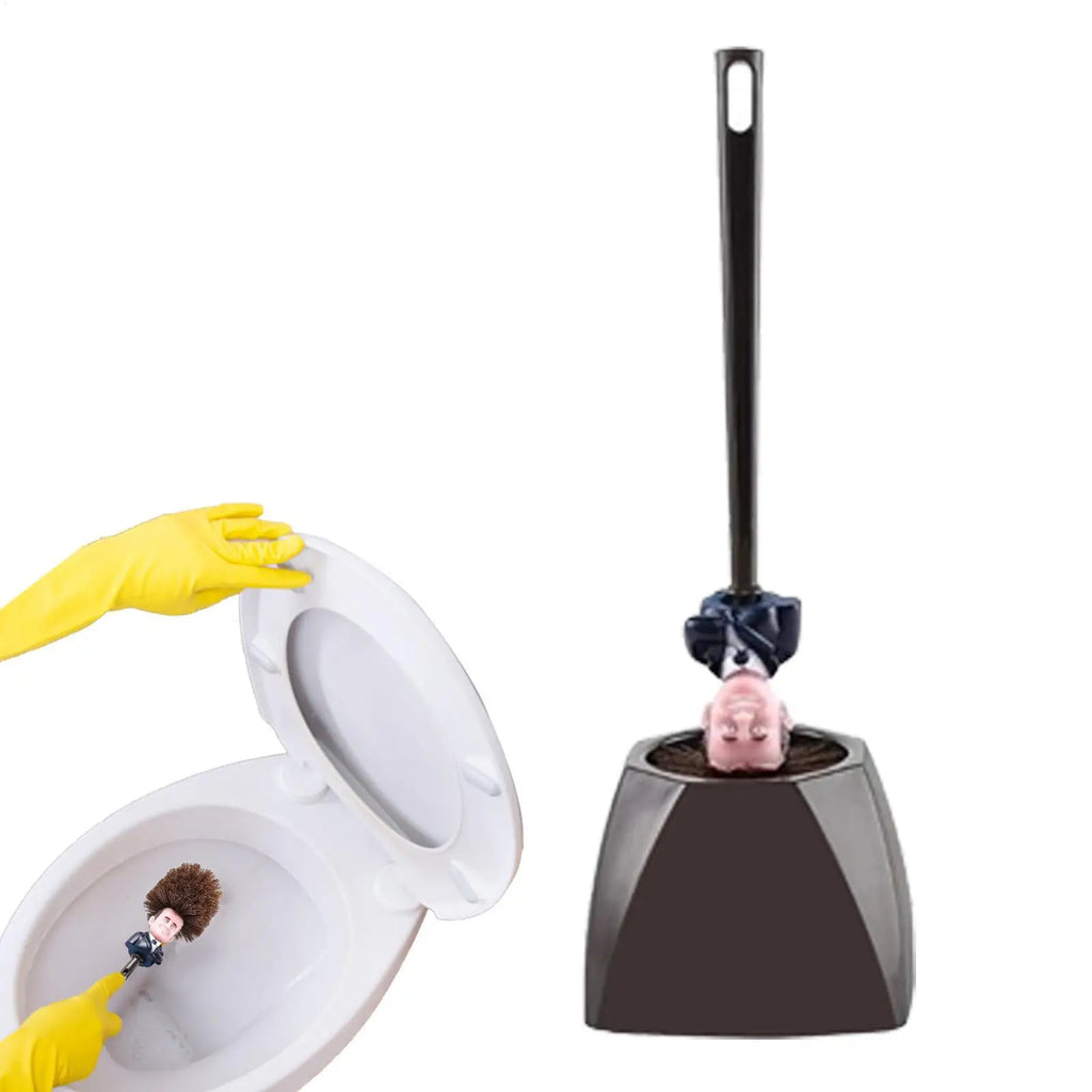 France President Trumptoilet Brush Funny Commander Crap Qme