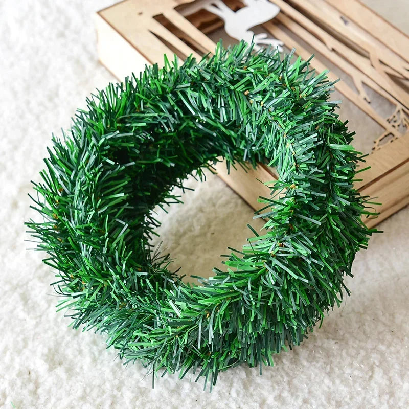 5.5M Christmas Decoration Garland Christmas Tree Ornaments Green Cane Party Supplies Home Decor Qme