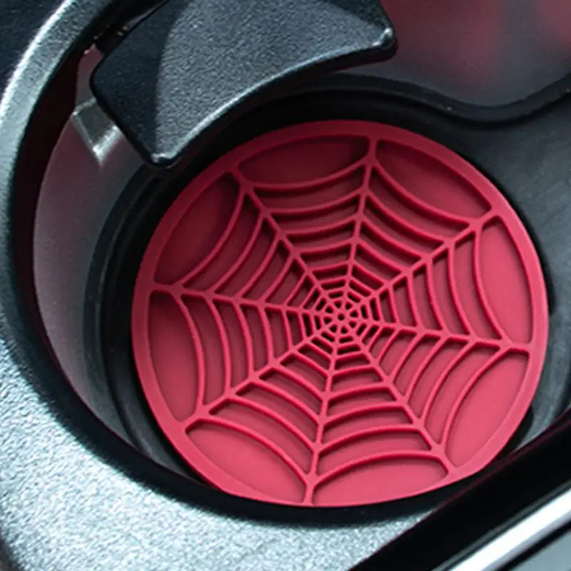 Universal Auto Cup Holder Coaster Silent Pad Anti-slip Car Stable Qme