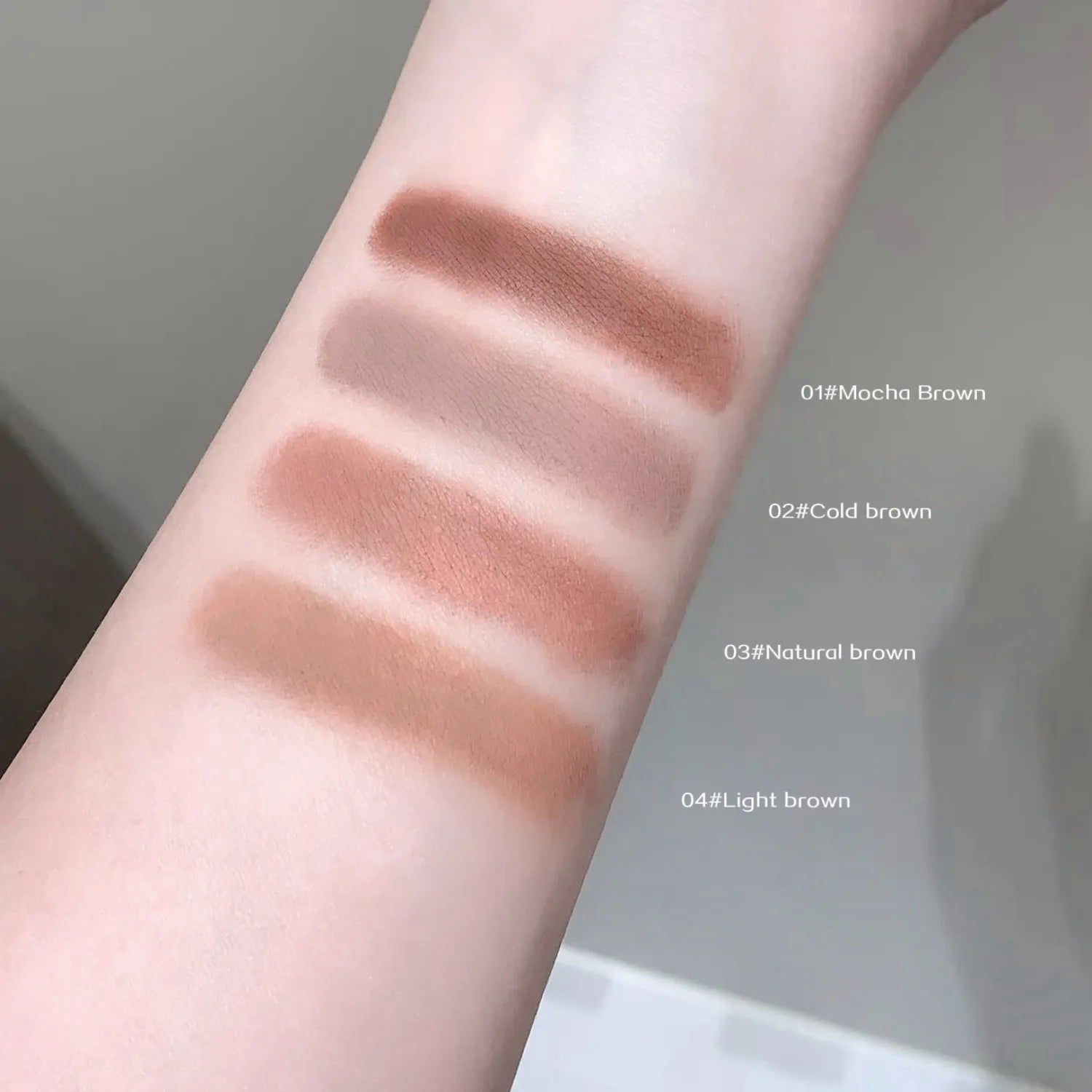 Cute Natural Mist Eyebrow Enhancer Dye Gel Tint Mascara SHAQINUO Long Qme