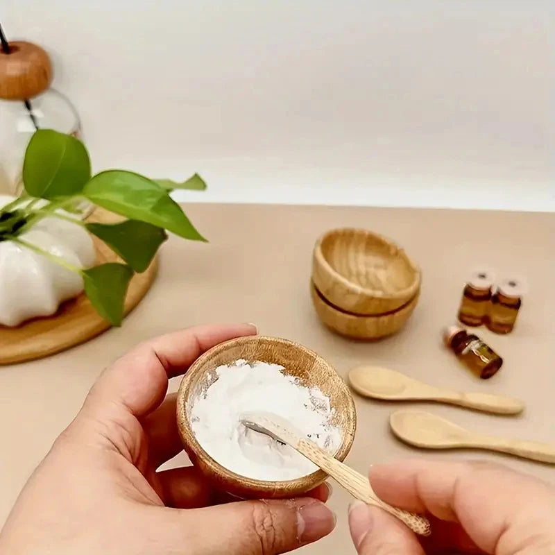 DIY Face Mask Mixing Bowl Spoon Aromatherapy Massage Oil Care Makeup Qme