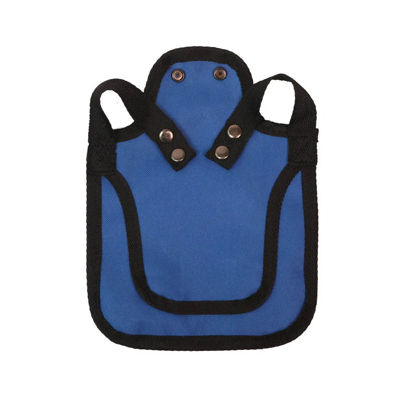 Adjustable Chicken Saddle Feather Waterproof Anti Injury Protection Tool Feather Back Jacket Hen Protective Apron Pet Supplies Qme Blue