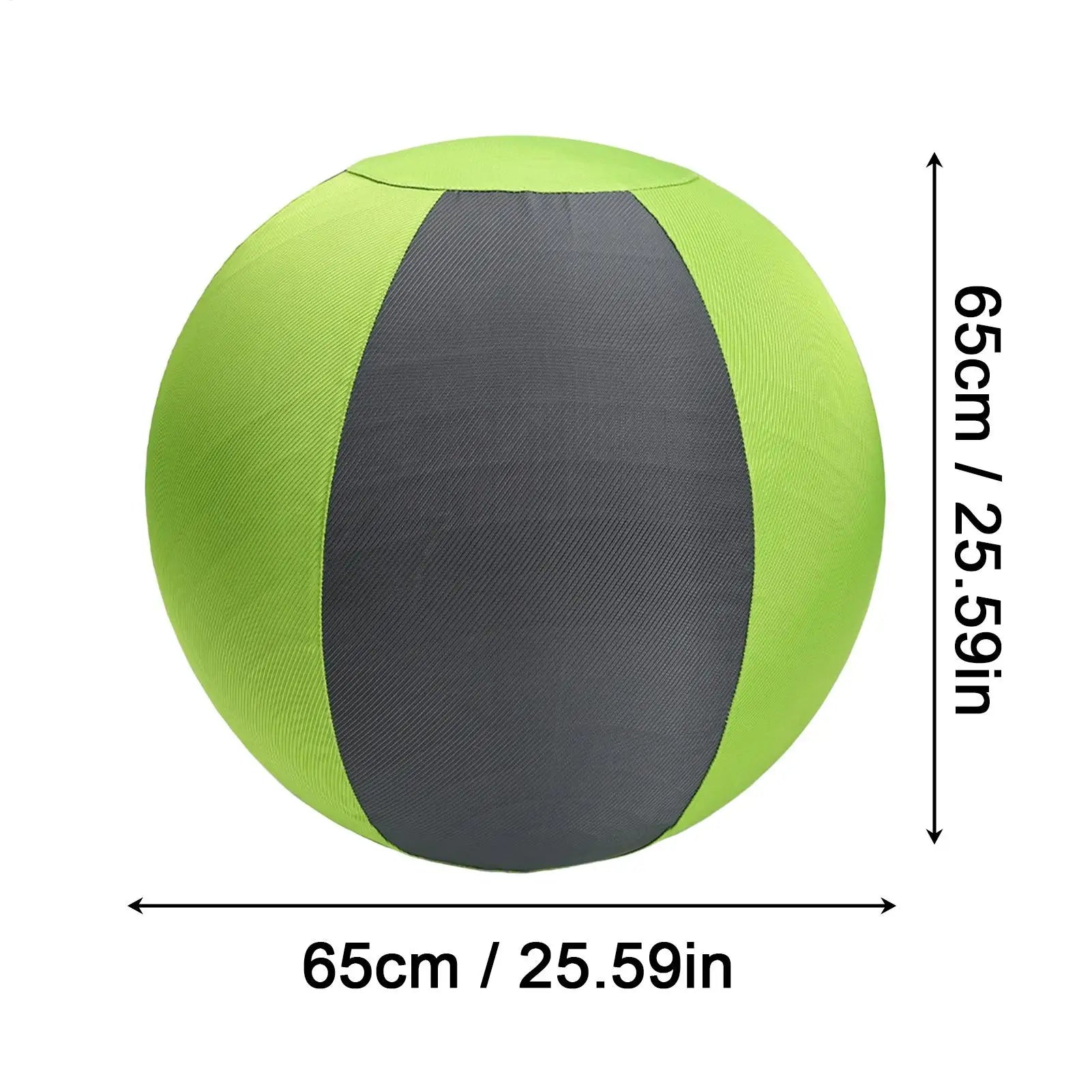 Herding Ball for Dogs Inflatable Puppy Playing Giant Dog Ball Toy for Pet Parents Animal Lovers Trainers Backyard Lawn Garden Qme