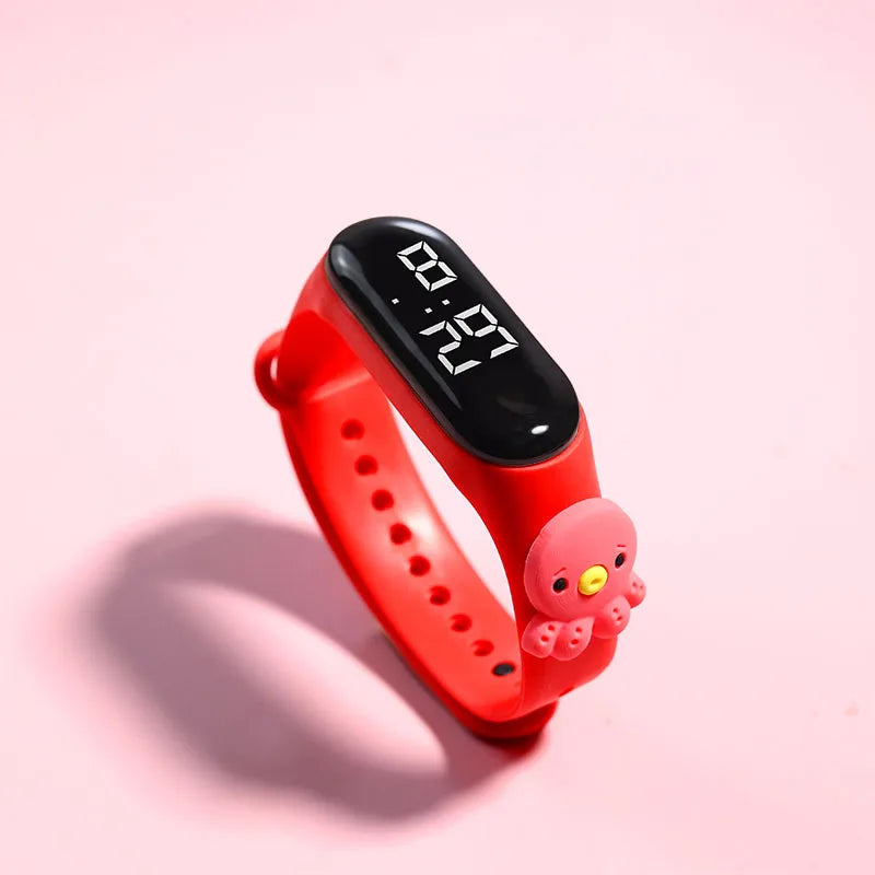 Kids Watch Watch Reloj Smart Watch LED Children Watches Bracelet Cartoon Digital Ladies Watch for Girls Waterproof Clock Gift Qme