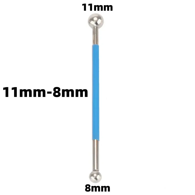 4pcs/set DIY Stainless Steel Tile Grout Ball Floor Seam Pressing Ball Tile Texture Roller Wall Joint Repair Paint Roller Tool Qme 11mm-8mm
