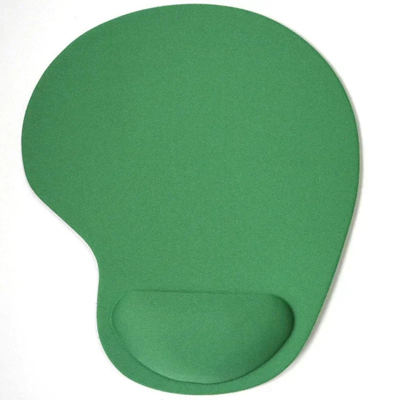 EVA Memory Foam Mouse Pad Soft Wrist Rest Anti Slip Mat Office Gaming Computer Desk Accessories Qme Green