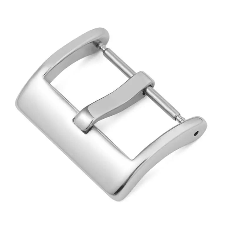 Metal Watch Pin Buckle Gloss Smooth Replacement Strap Clasp Luxury Qme