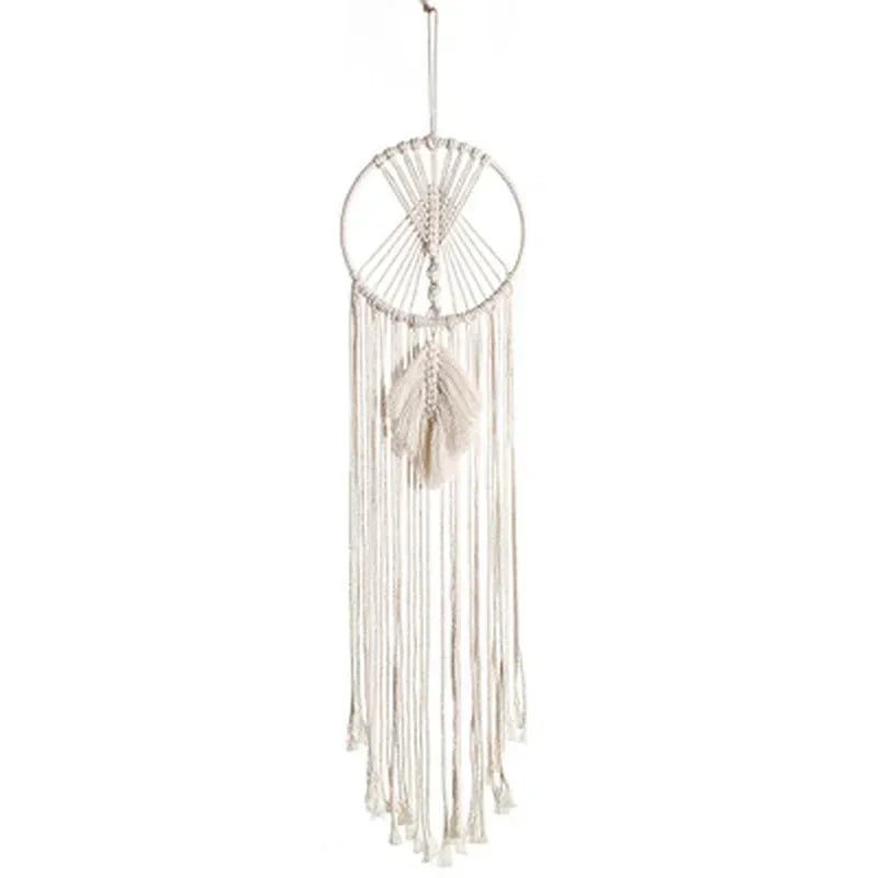 New Macrame Dream Catcher Nordic Wall Tapestry Ramadan Decoration Home Eid Mubrack Room Decoration Bohemian Children's Nursery Qme A