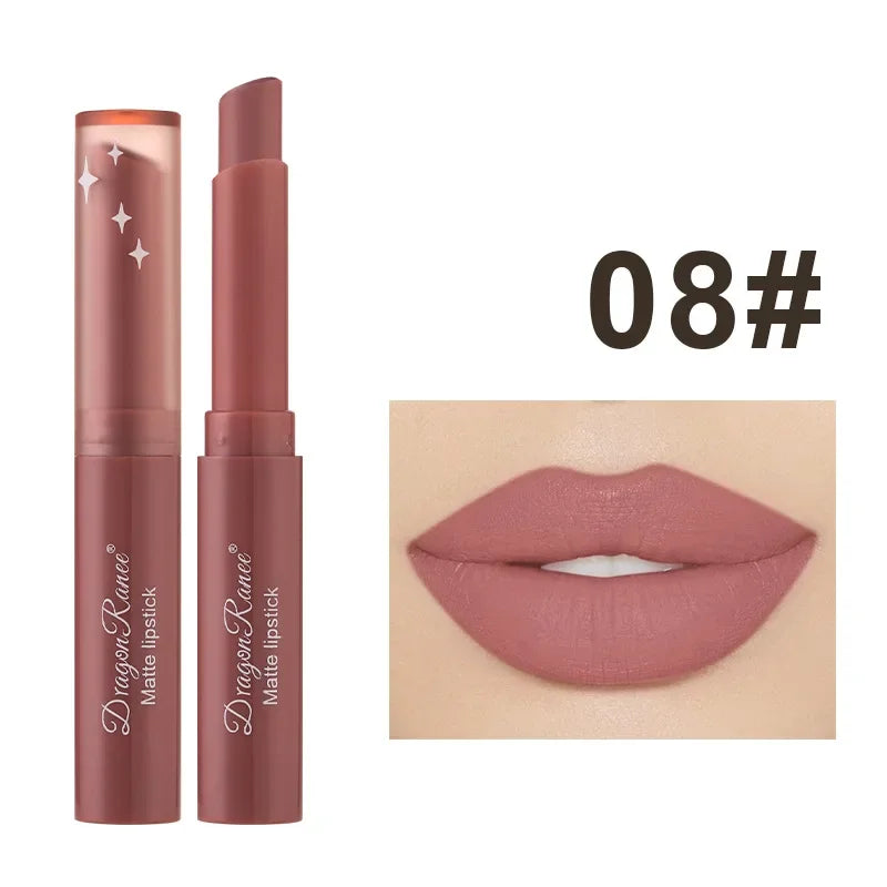 1/3pcs Nude Lipstick Crayon Long Lasting Matte Lipstick Pencil 24 Hours Waterproof Set Lip Moisturizer Colouring Lip Tint Stick Qme 8