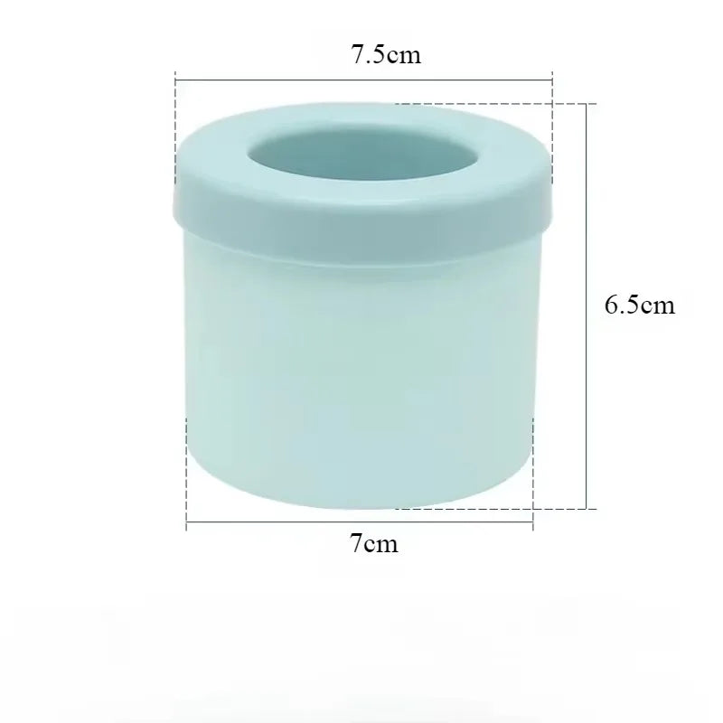 Ice Bucket Cup Mold Silicone Ice Cube Tray Food Grade Quickly Freeze Ice cube Maker Ice Bucket Whiskey Maker kitchen accessorie Qme
