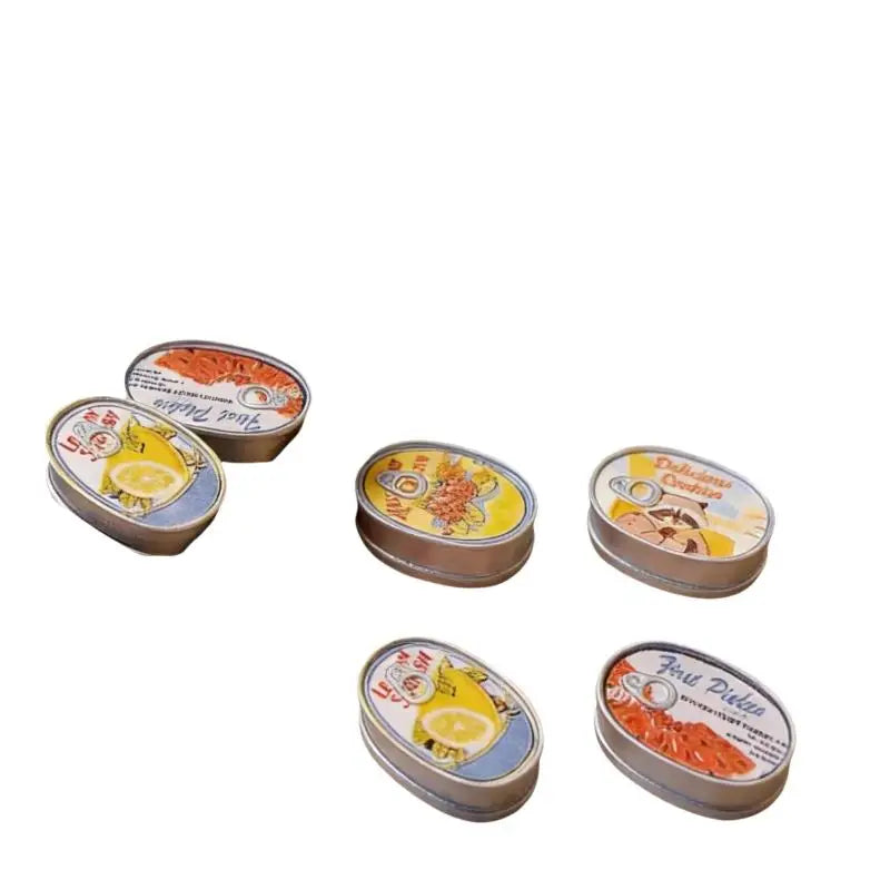 Mini Can Model Ornaments Dollhouse Decoration Accessories Miniature Qme