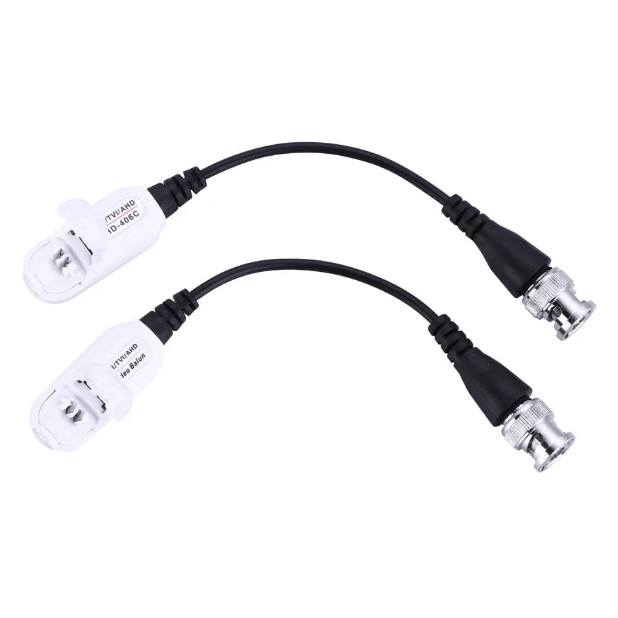 ESCAM HD 720P/1080P CVI/TVI/AHD Passive Video Balun BNC Connector To UTP Cat5/5e/6 Video Balun Passive Transceivers Qme