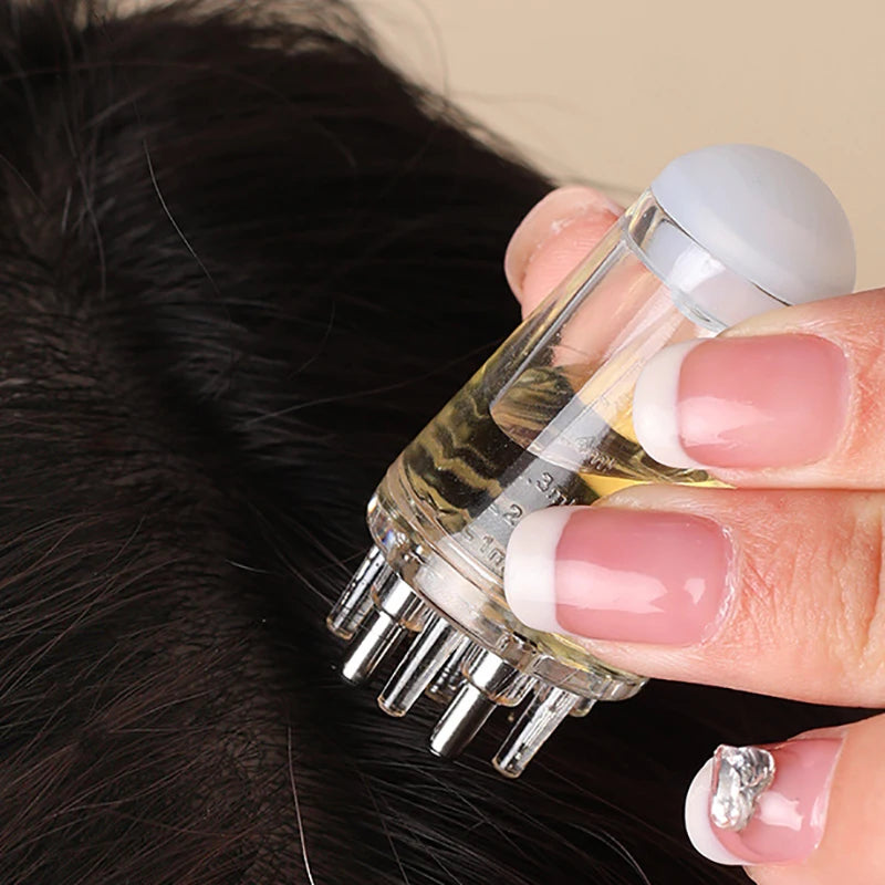 Scalp Applicator Liquid Comb Hair Roots Massage Comb For Hair Growth Serum Oil Nourish Liquid Guiding Anti Hair Loss Scalp Care Qme