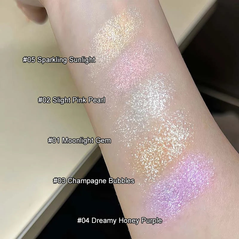 Body Glitter Spray Diamond Sparkle Highlighter Liquid Waterproof Qme