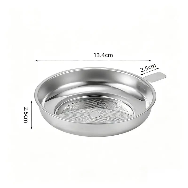 Stainless Steel Fine Mesh Food Strainer Durable Dense Holes Kitchen Qme G