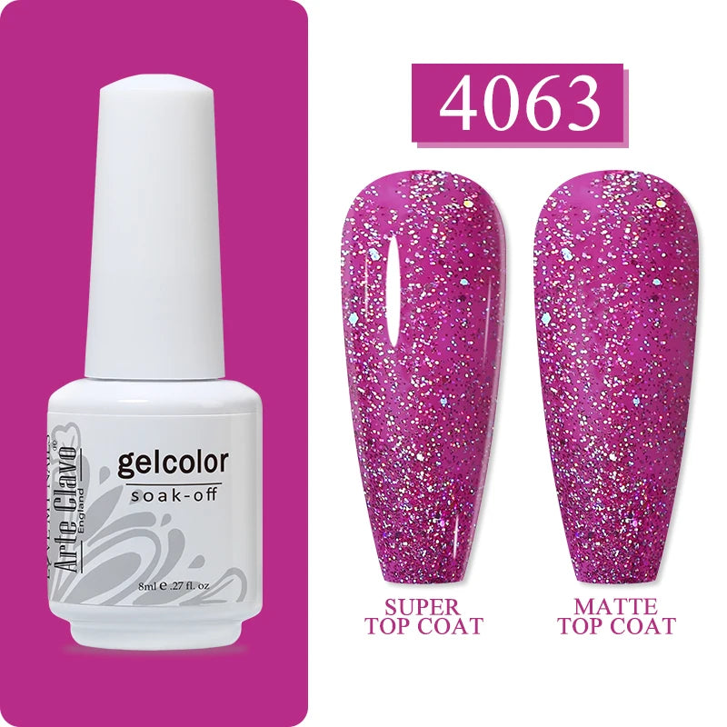 Arte Clavo Art Nails Varnish Base Coat Gel Nail Polish UV LED Lamp