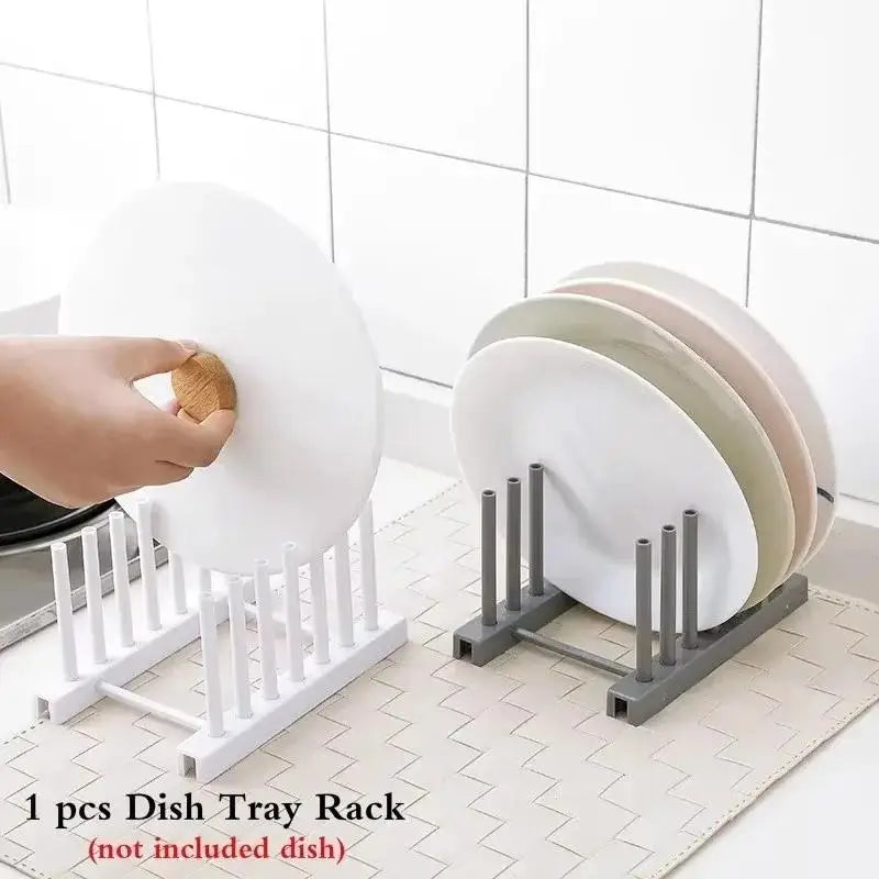 Plastic Drain Rack For Dishes Multifu Kitchen Cabinet Storage And Organizing Shelf Household Bowl Rack Plate Rack And Dish Rack Qme